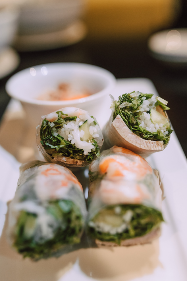 Salad Rolls the twins